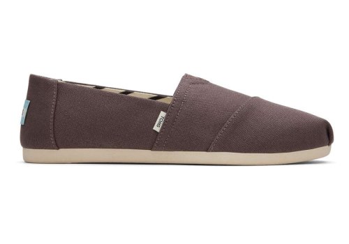 Toms Ash Alpargata Recycled Cotton Canvas Women's Alpargatas | UAE074-363