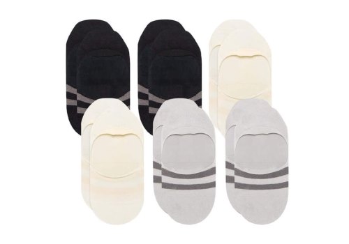 Toms Basics Multi Ultimate No Show Socks Basics 6 Pack Men's Socks | UAE059-395