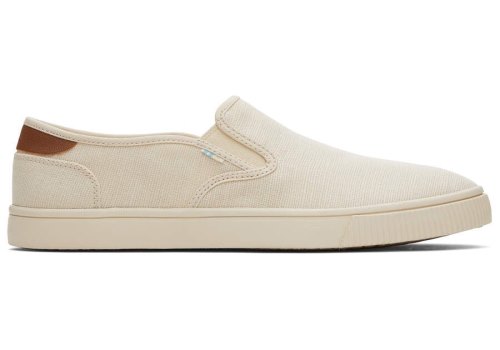 Toms Beige Baja Slip On Men's Slip On | UAE795-731