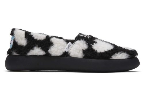 Toms Black Hearts Mallow Women's Sneakers | UAE157-530