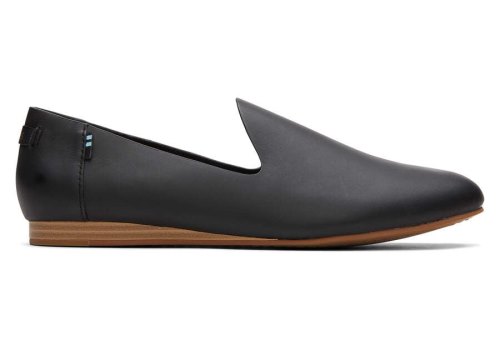 Toms Black Darcy Flat Women's Flat Shoes | UAE665-288