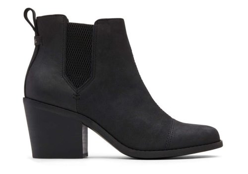 Toms Black Everly Boot Women's Boots | UAE834-477
