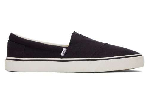 Toms Black Fenix Women's Slip On | UAE055-514