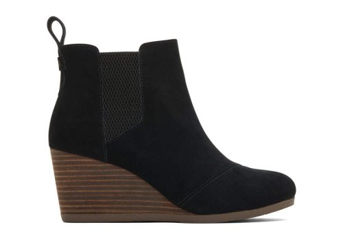 Toms Black Kayley Boot Women's Boots | UAE086-629