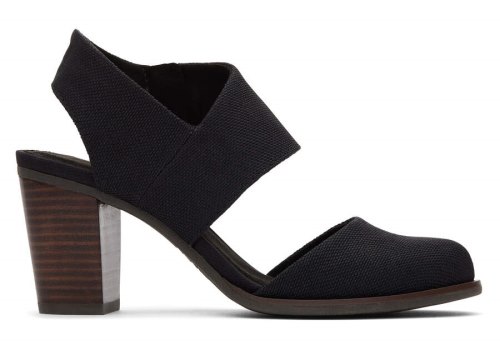 Toms Black Majorca Closed Toe Sandal Women's Sandals | UAE517-681