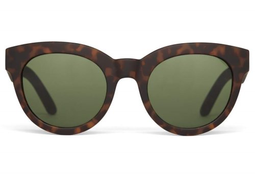 Toms Black Tortoise - Glass Bottle Green Florentin Women's Sunglasses | UAE726-921