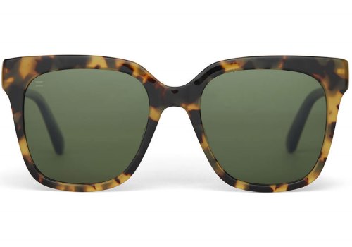 Toms Blonde Tortoise - Bottle Green Polar Natasha Women's Sunglasses | UAE568-777