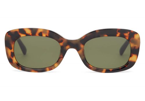 Toms Blonde Tortoise-bottle Green Jules Women's Sunglasses | UAE592-256