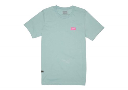 Toms Blue Logo Crew Tee Men's T Shirts | UAE946-185