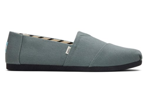 Toms Bonsai Green Alpargata Heritage Canvas Men's Alpargatas | UAE006-352