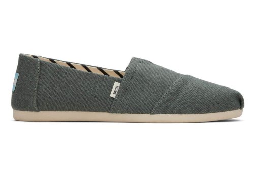 Toms Bonsai Green Alpargata Heritage Canvas Women's Alpargatas | UAE689-012