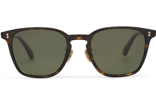 Toms Dark Tortoise - Glass Bottle Green Emerson Women's Sunglasses | UAE171-046