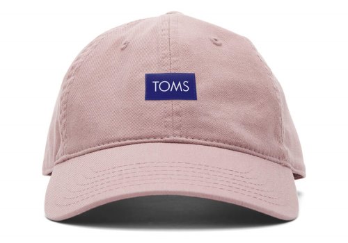 Toms Dusty Rose Logo Dad Hat Men's Accessories | UAE721-149