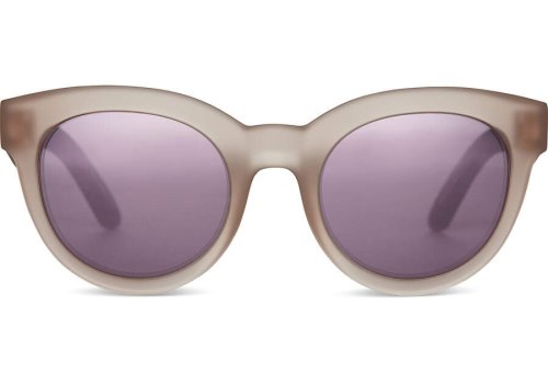 Toms Florentin Matte Smoke Lilac-violet Mirror Florentin Men's Sunglasses | UAE033-727
