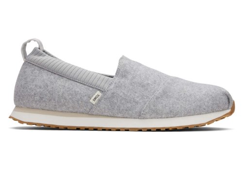 Toms Frost Grey Resident Men's Sneakers | UAE246-173