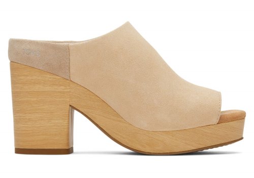 Toms Honey Beige Florence Sandal Women's Sandals | UAE615-912