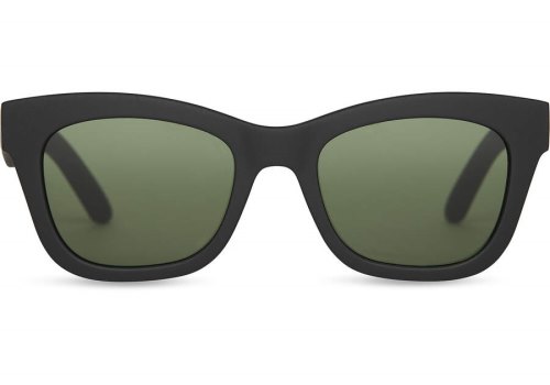 Toms Matte Black - Glass Bottle Green Paloma Women's Sunglasses | UAE125-383