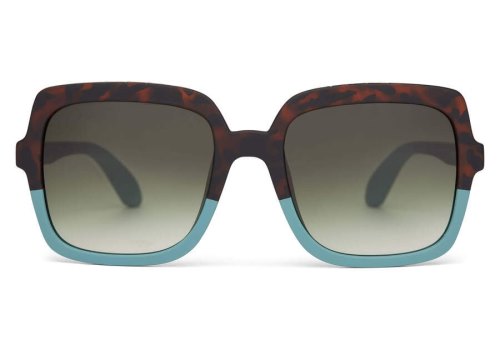 Toms Matte Blonde Tort Sage Steel Fade-green Grey Athena Women's Sunglasses | UAE188-231