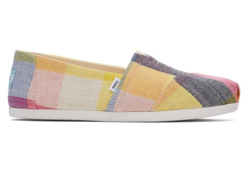 Toms Multi Picnic Plaid Alpargata Picnic Plaid Women's Alpargatas | UAE703-396