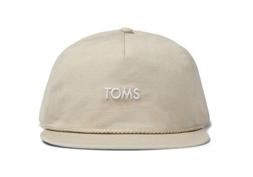 Toms Natural Cotton Canvas Hat Men's Accessories | UAE081-937