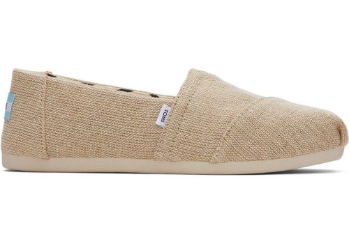 Toms Natural Undyed Alpargata Heritage Canvas Women's Alpargatas | UAE787-191