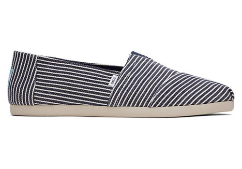 Toms Navy Alpargata Men's Alpargatas | UAE050-671