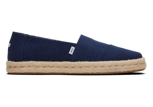 Toms Navy Alpargata Rope 2.0 Men's Alpargatas | UAE561-836