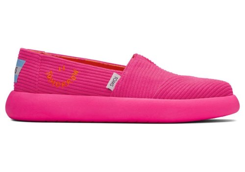 Toms Neon Pink Mallow Women's Sneakers | UAE015-167