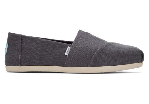 Toms Pavement Grey Alpargata Woven Women's Alpargatas | UAE205-382