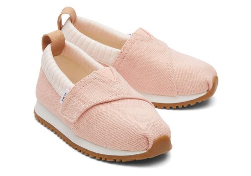 Toms Peach Tiny Resident Heritage Canvas Kids' Sneakers | UAE989-918