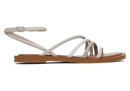 Toms Putty Multi Leather Willa Sandal Women's Sandals | UAE019-945