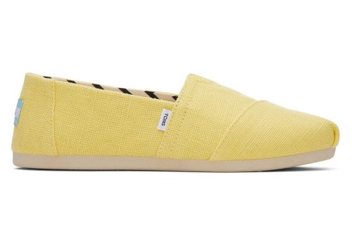 Toms Sunny Yellow Alpargata Heritage Canvas Women's Alpargatas | UAE326-117