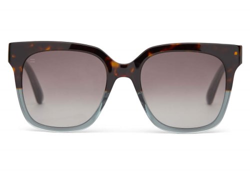 Toms Tortoise Ocean Grey Fade-dark Grey Gradient Natasha Women's Sunglasses | UAE711-433