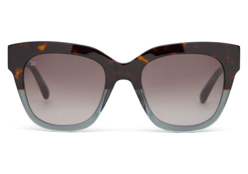 Toms Tortoise Ocean Grey Fade-gold-dark Grey Gradient Sloane Women's Sunglasses | UAE269-174