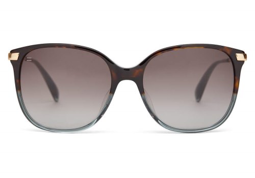 Toms Tortoise Ocean Grey Fade-gold-dark Grey Gradient Sandela 201 Women's Sunglasses | UAE516-061