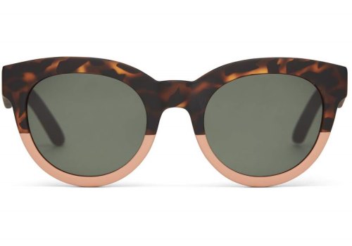 Toms Tortoise-glass Bottle Green Florentin Women's Sunglasses | UAE489-958