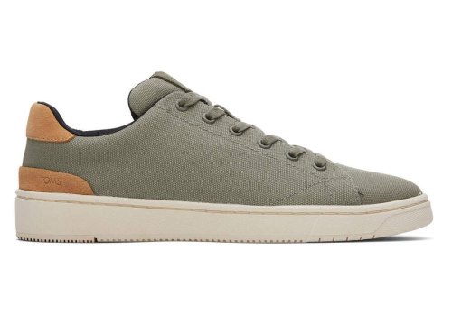 Toms Vetiver Grey TRVL LITE Sneaker Men's Sneakers | UAE212-701