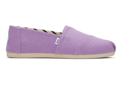 Toms Violet Alpargata Heritage Canvas Women's Alpargatas | UAE810-455