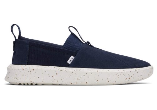Toms Water Resistant Navy Alpargata Rover Men's Slip On | UAE874-718